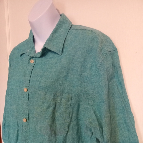 🛍️ BUNDLE ONLY 🛍️Old Navy Teal Women's Button Down Shirt - Picture 2 of 6
